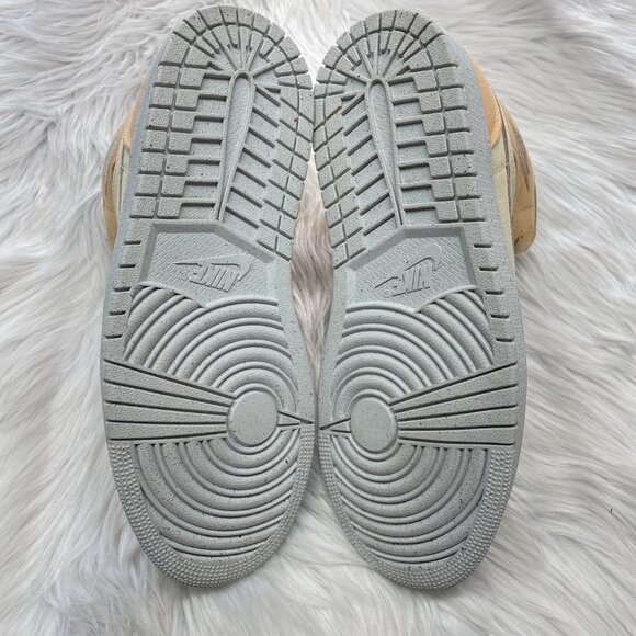 Nike Air Jordan 1 Womens Sportswear Shoes Brown DV0427-102 VNDS Sz 9.5 - Picture 6 of 7